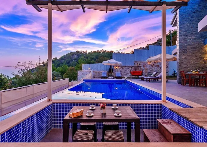 İslamlar 2 Bedroom With Private Pool Вилла Калкан