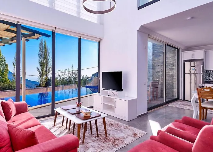 İslamlar 2 Bedroom With Private Pool 卡尔坎