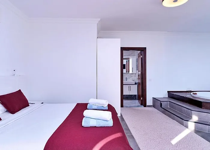 别墅 İslamlar 2 Bedroom With Private Pool 卡尔坎