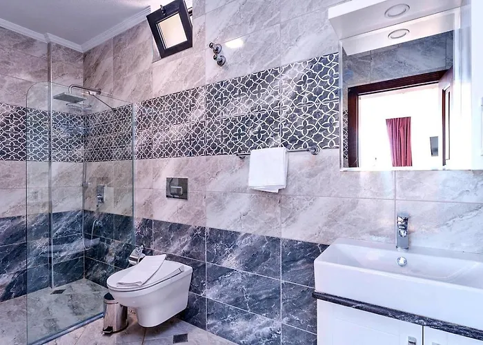 İslamlar 2 Bedroom With Private Pool 卡尔坎